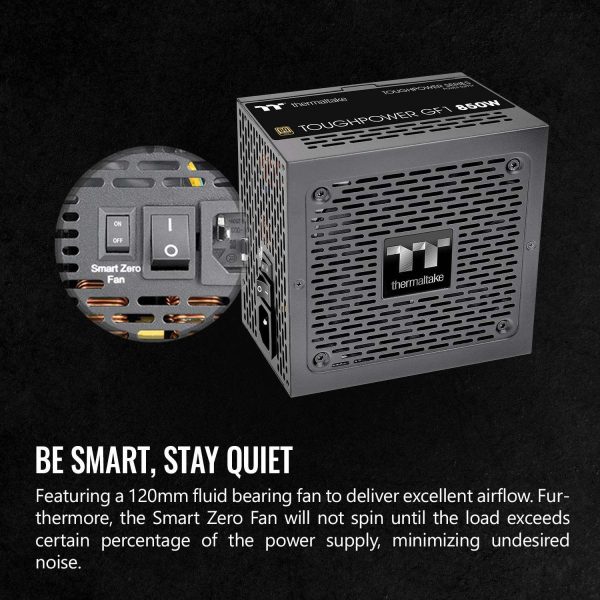 Thermaltake Toughpower GF1 2024 Series 850 W Full Modular 80 PLUS GOLD Certified