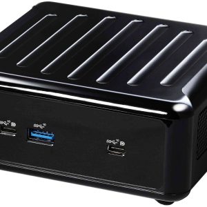 ASRock Industrial 4x4 BOX-5600U Fanned Embedded BOX PC AMD Ryzen 5000U-Series 5600U AMD Radeon Graphics Quad display, 1 x HDMI 2.0a, 3 x DP 1.2a (2 from Type C) TPM 2.0 onboard IC - 4X4 BOX-5400U