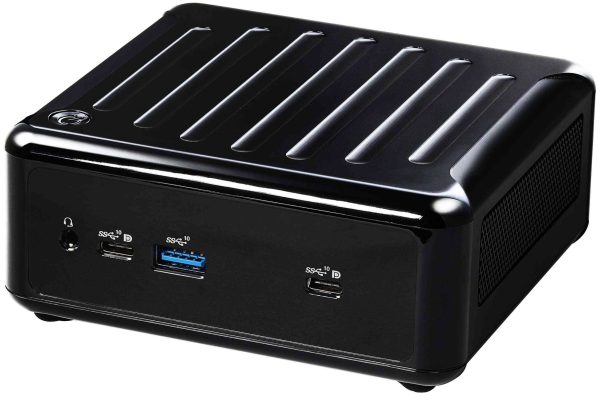 ASRock Industrial 4x4 BOX-5600U Fanned Embedded BOX PC AMD Ryzen 5000U-Series 5600U AMD Radeon Graphics Quad display, 1 x HDMI 2.0a, 3 x DP 1.2a (2 from Type C) TPM 2.0 onboard IC - 4X4 BOX-5400U