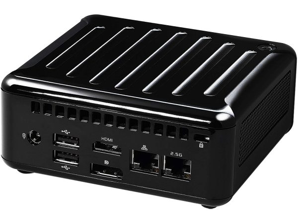 ASRock Industrial 4x4 BOX-5600U Fanned Embedded BOX PC AMD Ryzen 5000U-Series 5600U AMD Radeon Graphics Quad display, 1 x HDMI 2.0a, 3 x DP 1.2a (2 from Type C) TPM 2.0 onboard IC - 4X4 BOX-5800U