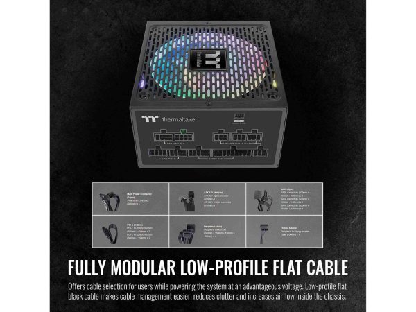 Thermaltake Toughpower GF2 ARGB Sync Series 750 W Full Modular 80 PLUS GOLD Certified