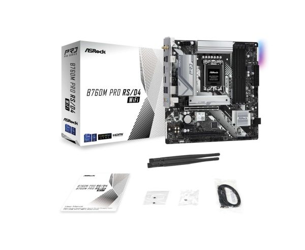 ASRock B760M PG SONIC WiFi LGA 1700 - B760M Pro RS/D4 WiFi