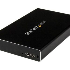 Drive Enclosure for 2.5" SATA SSDs/HDDs - USB 3.1 (10Gbps) - USB-A, USB-C - USB 3.0 (SATA / IDE),9.5 mm