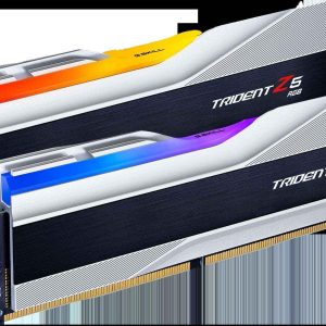 G.SKILL Trident Z5 RGB Series 32GB (2 x 16GB) DDR5 6400 - 64GB (2 x 32GB),DDR5 6400 (PC5 51200),32,Silver,RGB