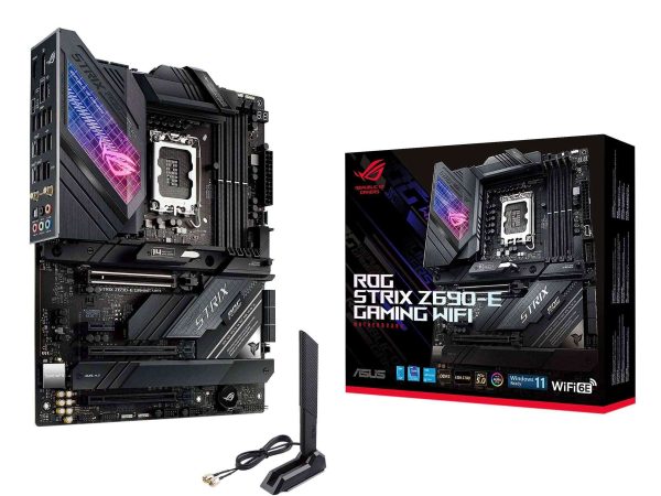 ASUS ROG STRIX Z690-I GAMING WIFI LGA 1700

* Designed with dual mounting holes compatible with both Intel LGA1700 and LGA1200 cooling brackets. - ROG STRIX Z690-E GAMING WIFI