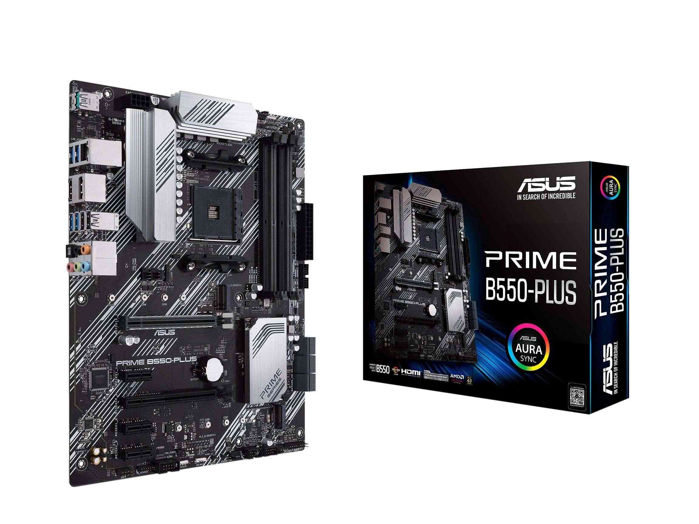 ASUS ROG STRIX B550-F GAMING WIFI II AM4 
 - PRIME B550-PLUS