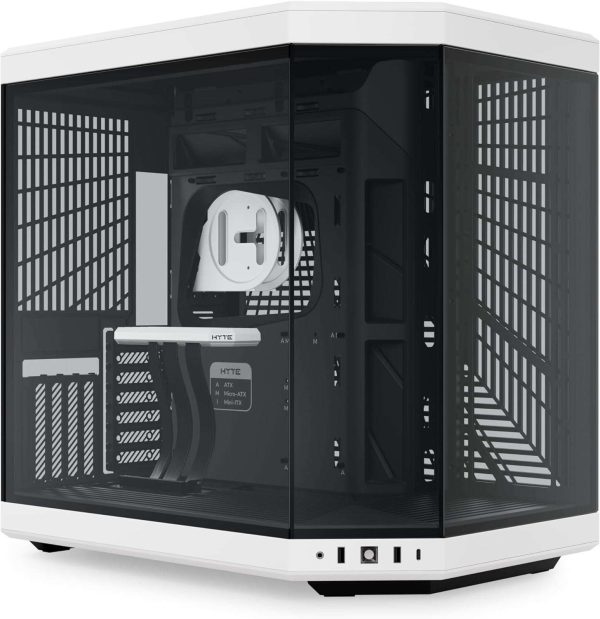 HYTE Y70 ATX Mid Tower Snow White - White / Black