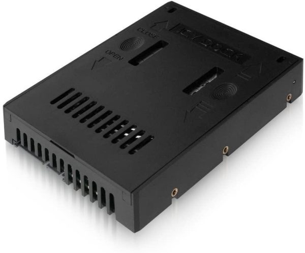 Icy Dock MB882SP-1S-2B | 2.5" to 3.5" SAS / SATA HDD & SSD Converter / Mount / Kit / Adapter | EZConvert