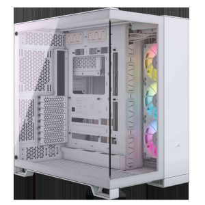 Corsair Mid-Tower Black - 6500X RGB Link White