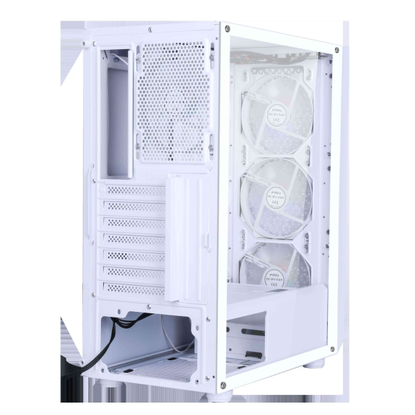 DIYPC ATX Mid Tower White