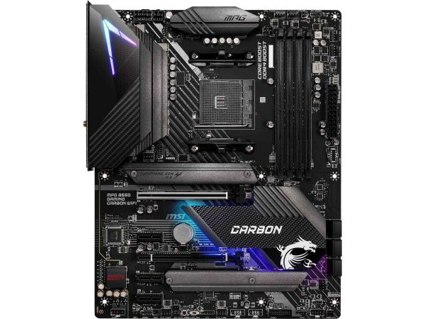 MSI MAG B550 TOMAHAWK AM4 
 - MPG B550 GAMING CARBON WIFI