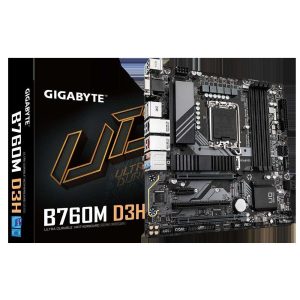 GIGABYTE B760M D3H Support for the 14th, 13th, and 12th Generation Intel Core, Pentium Gold and Celeron Processors