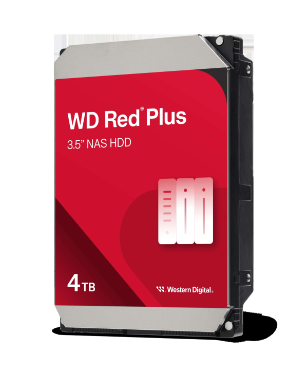 WD Red Plus 4TB 5400 RPM 3.5"