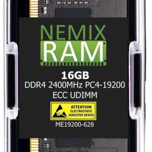 NEMIX RAM 32GB 2x16GB DDR4-2400 PC4-19200 2Rx8 ECC Unbuffered Memory - 16GB