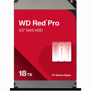 WD Red Pro 6TB 7200 RPM 3.5" - 18TB