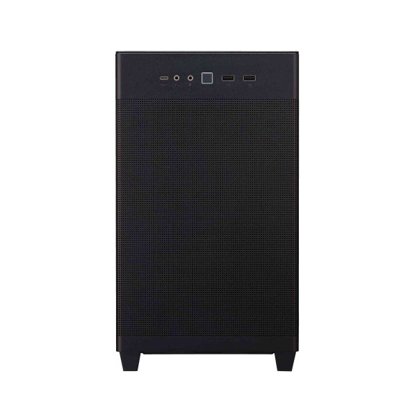 ASUS AP201 Type-C Airflow-focused Micro-ATX,Mini-ITX Computer Case, Support 360/280 Liquid Cooling - Black