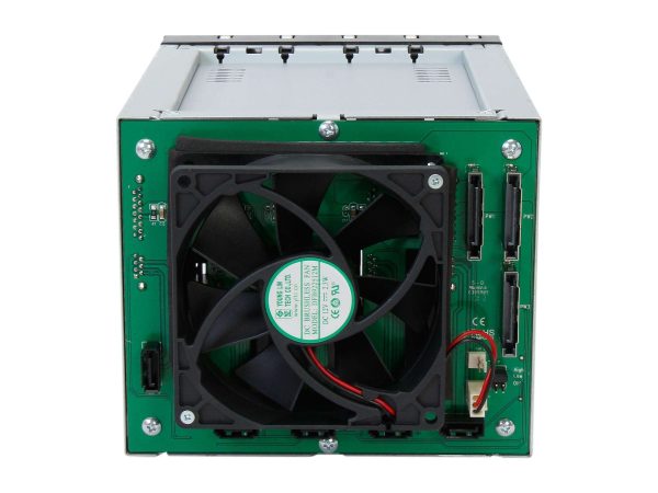 FatCage MB155SP-B 5x3.5" in 3x5.25" Hot Swap SATA HDD Cage
