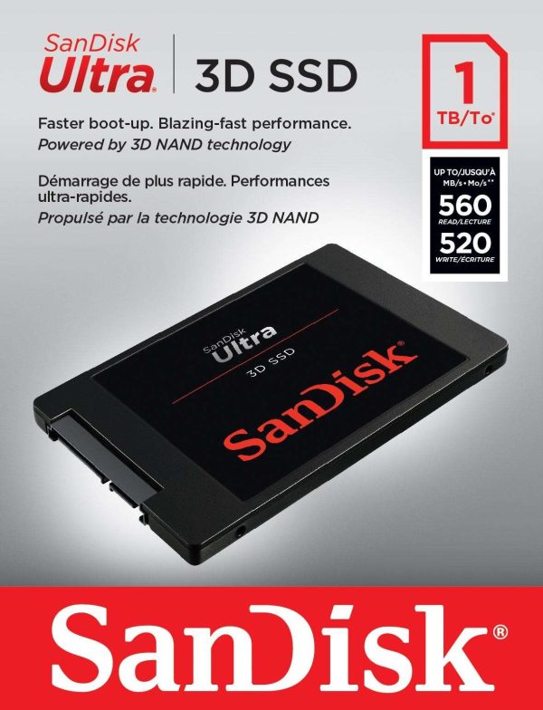 SanDisk Ultra 3D 2.5" 1TB