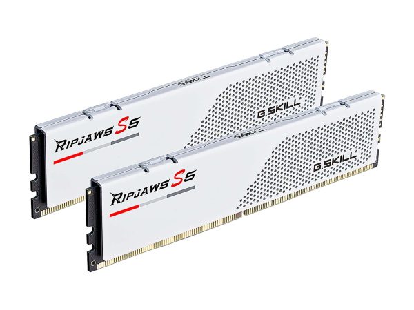 G.SKILL Ripjaws S5 Series 32GB (2 x 16GB) DDR5 6000 (PC5 48000) - 64GB (2 x 32GB),DDR5 5600 (PC5 44800),36,White
