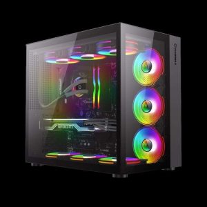 GAMEMAX ATX Mid Tower White - Black