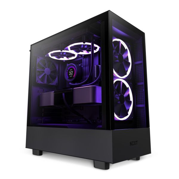 NZXT H5 Elite - All Black ATX, Micro-ATX, mini-ITX Black