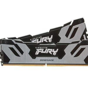 Kingston Fury Renegade 64GB (2 x 32GB) DDR5 6400 (PC5 51200) - 32GB (2 x 16GB),DDR5 6400 (PC5 51200),32,Silver / Black,None