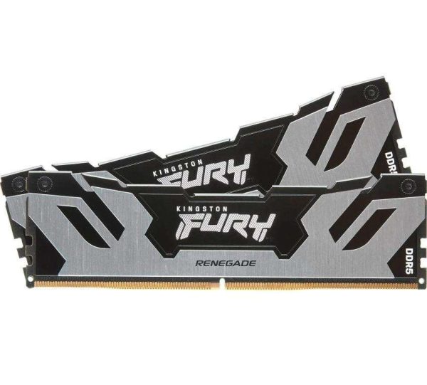 Kingston Fury Renegade 64GB (2 x 32GB) DDR5 6400 (PC5 51200) - 32GB (2 x 16GB),DDR5 8000 (PC5 64000),38,Silver / Black,None