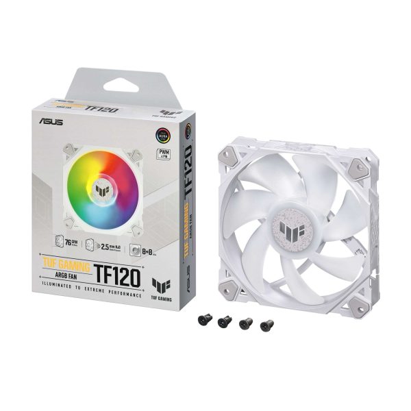Case Fan - White,1 Pack