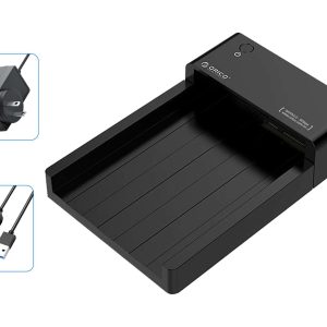 ORICO USB 3.0 to SATA 5 Bay Hard Drive Docking Station with Duplicator Offline Clone Function for 2.5 or 3.5in HDD, SSD Support 5X 16 TB(6558US3) - Single HDD,1,USB 3.0 3.5",1 Bay USB 3.0