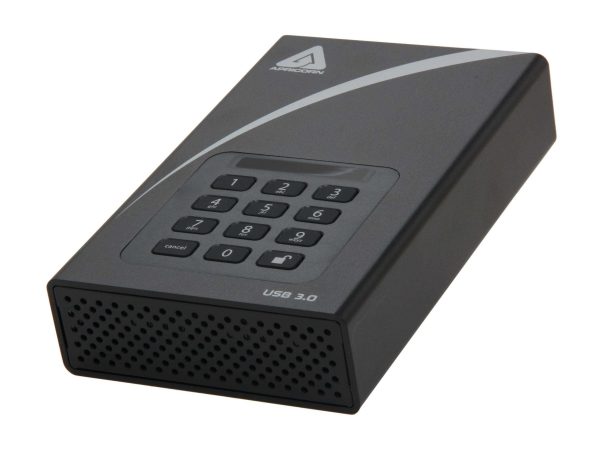 Encrypted Desktop Hard Drive with PIN Access with 256-bit AES Encryption - 2TB