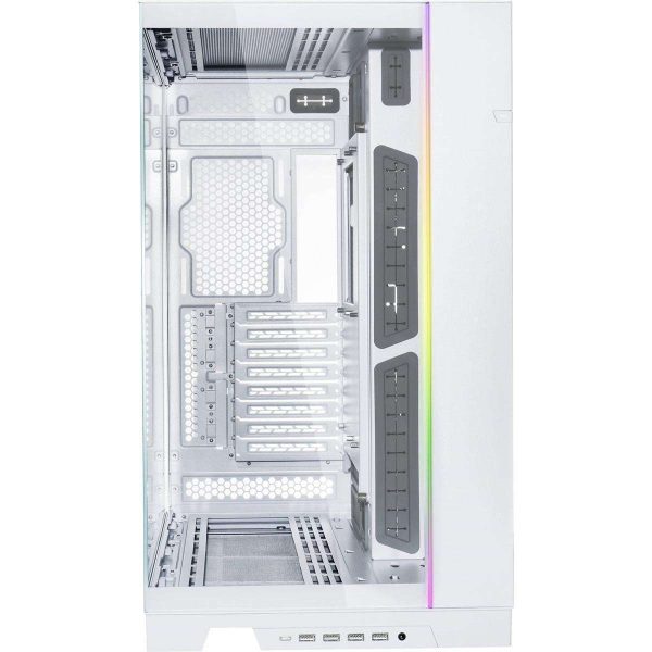 LIAN LI O11 Dynamic EVO XL O11DEXL White Aluminum / Steel / Tempered Glass ATX Mid Tower Computer Case ----- O11DEXL-W