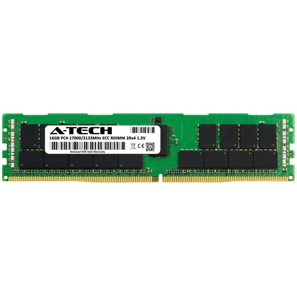 A-Tech 16GB 2Rx4 PC4-17000 DDR4 2133 ECC REG RDIMM Registered DIMM 288-Pin Dual Rank x4 Server RAM Memory Module