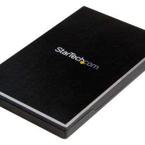 Drive Enclosure for 2.5" SATA SSDs/HDDs - USB 3.1 (10Gbps) - USB-A, USB-C - USB 3.1 (10Gbps),9.5 mm