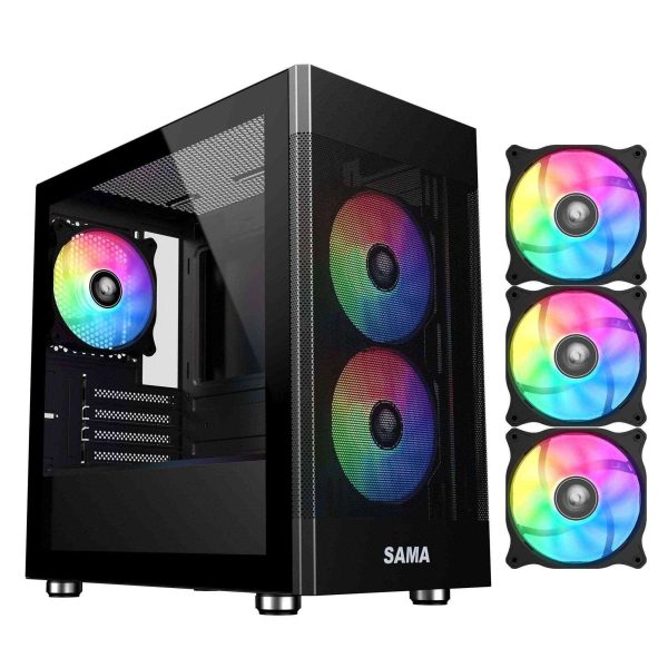 SAMA Micro ATX Tower Black