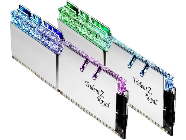 G.SKILL Trident Z Royal Series 32GB (2 x 16GB) DDR4 3200 (PC4 25600) - 16GB (2 x 8GB),DDR4 3600 (PC4 28800),18,Silver