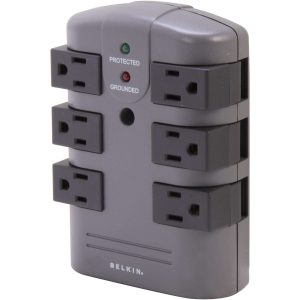 Pivot-Plug Surge Protector