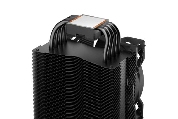 be quiet! Pure Rock 2 CPU Air Cooler | 150W TDP | LGA 1700 1200 2066 1150 1151 1155 2011(-3) Square ILM Compatible | Intel and AMD 4/5 CPU Cooler | Black | BK007