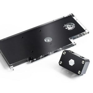 Bitspower Classic VGA Water Block for ASUS ROG Strix GeForce RTX 3090 - ASUS ROG Strix Black Plate (3080,3090,3080ti)