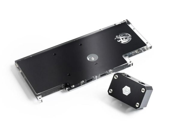 Bitspower Classic VGA Water Block for ASUS ROG Strix GeForce RTX 3090 - ASUS ROG Strix Black Plate (3080,3090,3080ti)