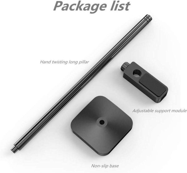 Graphics Card GPU Brace Support, Video Card Sag Holder Bracket, Anodized Aerospace Aluminum (Black)