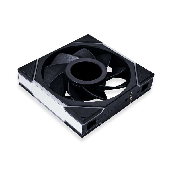 Lian Li UNI FAN TL LCD  Reverse Blade 120 RGB 3 pcs Pack Black Color ( controller included)- 12RTLLCD3B