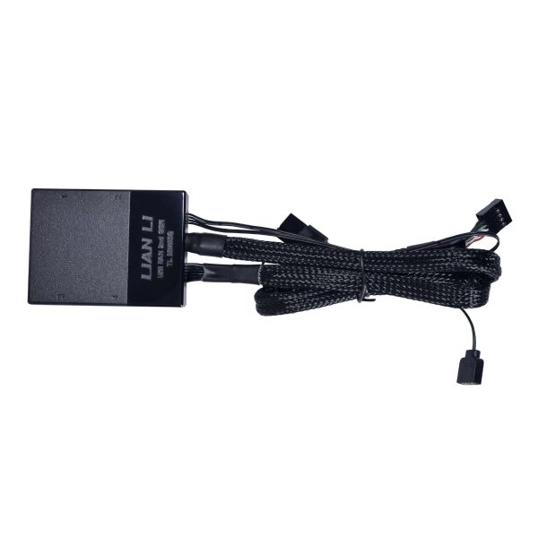 Lian Li UNI FAN TL LCD  Reverse Blade 120 RGB 3 pcs Pack Black Color ( controller included)- 12RTLLCD3B