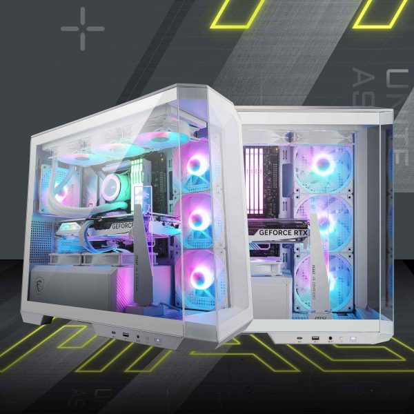MSI Micro ATX Tower White