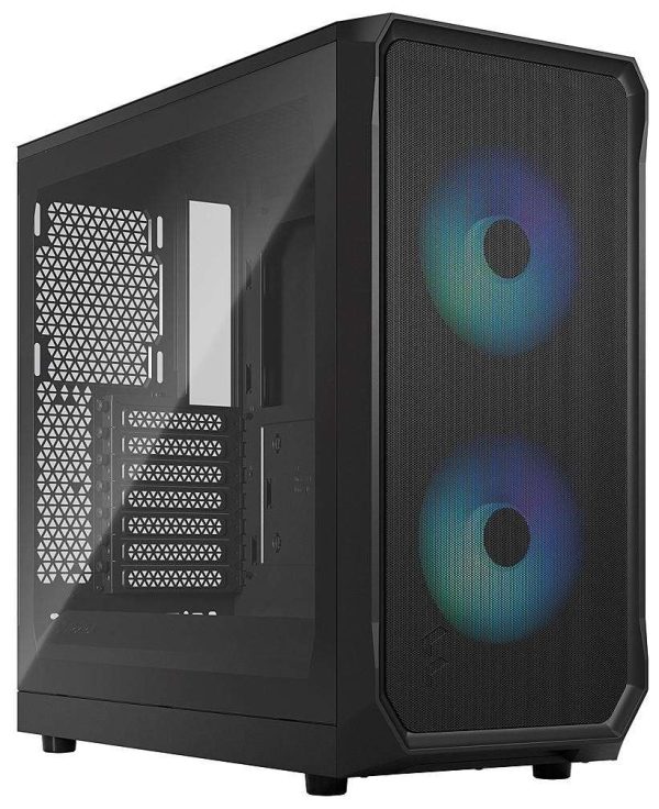 Fractal Design Focus 2 ATX Mid Tower White - RGB Black