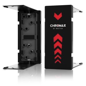 Noctua NA-HC8 chromax.black, Heatsink Cover for NH-U12A (Black) - Multi-color
