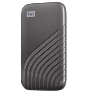 WD 1TB My Passport SSD External Portable Drive, Gray, Up to 1050 MB/s - WDBAGF0010BGY-WESN - 2TB,Gray
