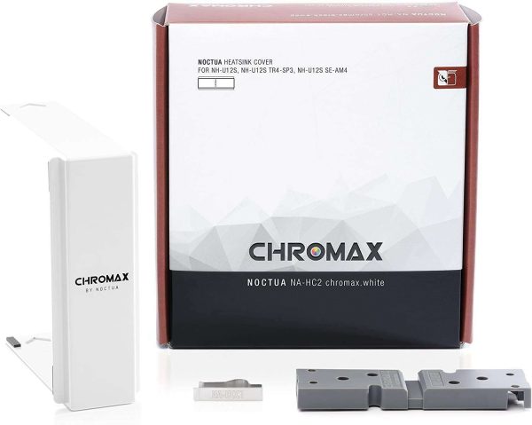 Noctua NA-HC4 chromax.white, Heatsink Cover for NH-D15, NH-D15S & NH-D15 SE-AM4 (White)