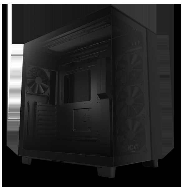 NZXT H9 Flow - All Black - CM-H91FB-01 - Dual-Chamber Mid-Tower Airflow Case