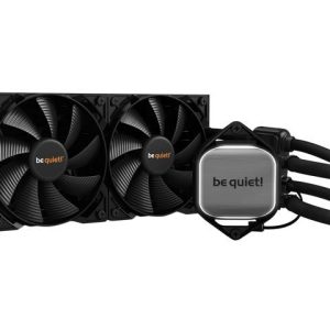 be quiet! PURE LOOP 280mm AIO CPU Water Cooler | All In One Water Cooling System | Intel and AMD Support | Low Noise | BW007 - 2 Fan Slots (120 mm),240mm,240mm Radiator
