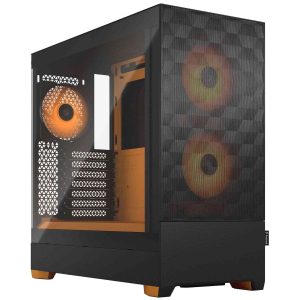 Fractal Design Pop Air ATX Mid Tower Black - Pop Air RGB (Orange Core)